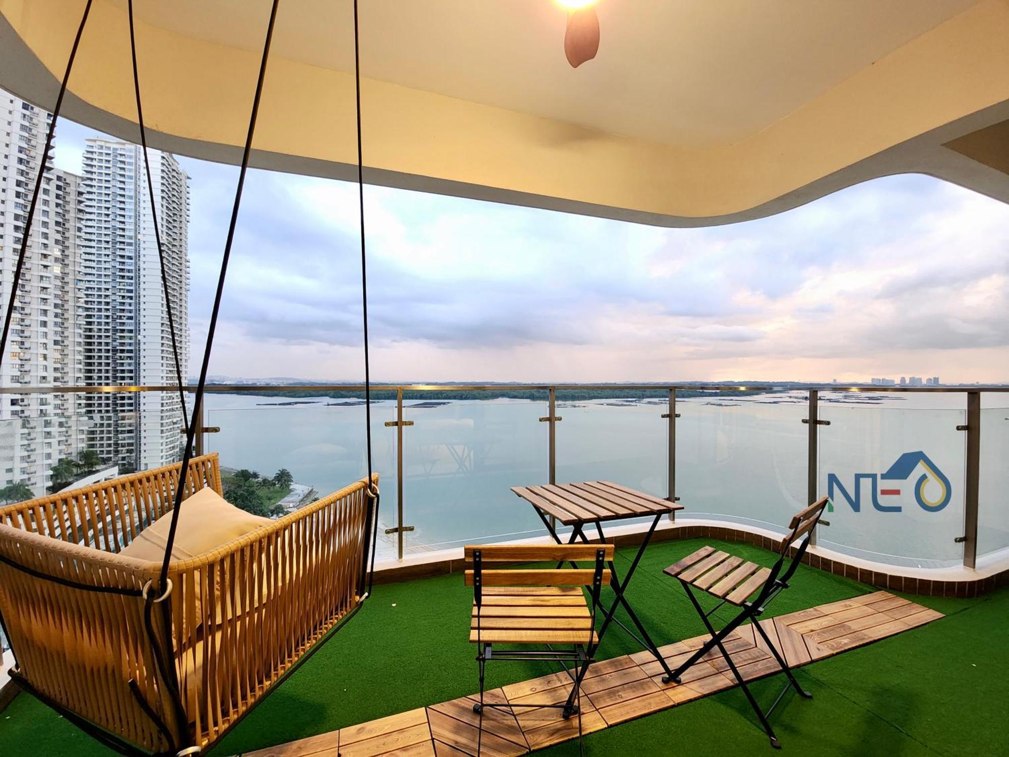 Country Garden Danga Bay Instyle Sea View Homestay Suite By Neo Johor Bahru Camera foto